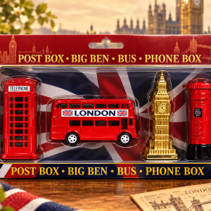 POST BOX,BIG BEN,BUS PHONE BOX